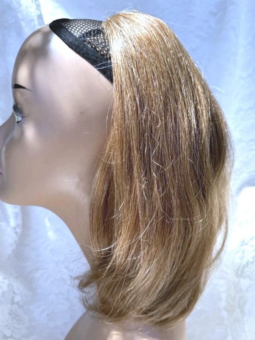 Vintage 100% Human Hair Fall from the 1970's -#15 Dark Ash Blonde NEW with tags